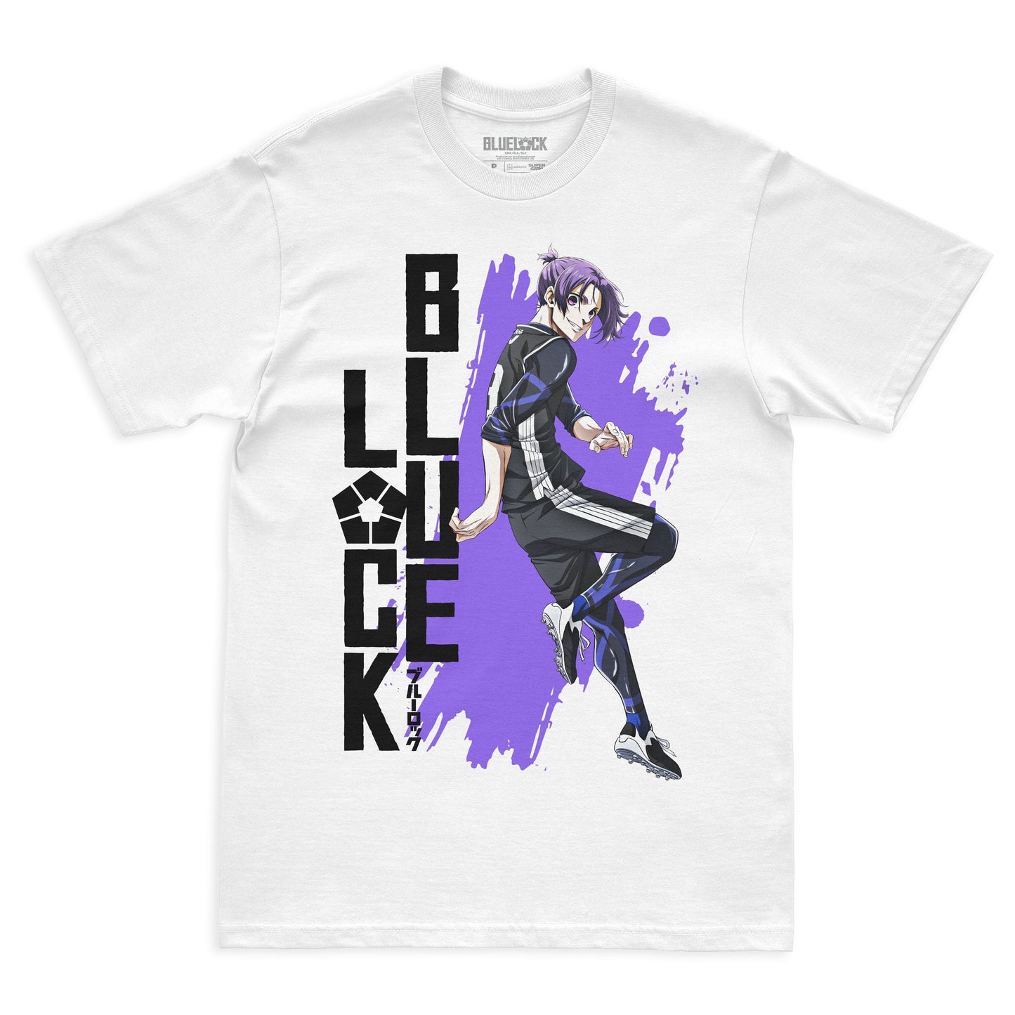 Camiseta Branca BLUE LOCK "Episódio Reo"