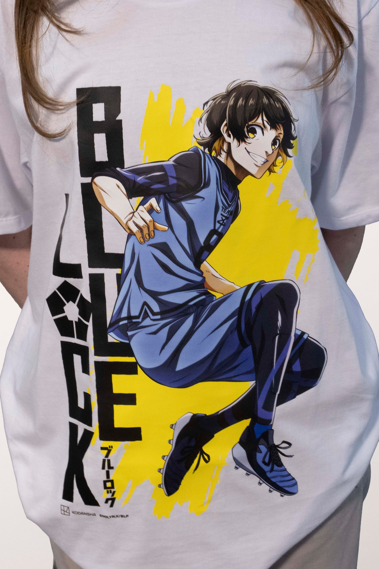 Camiseta Branca BLUE LOCK "Episódio Bachira"