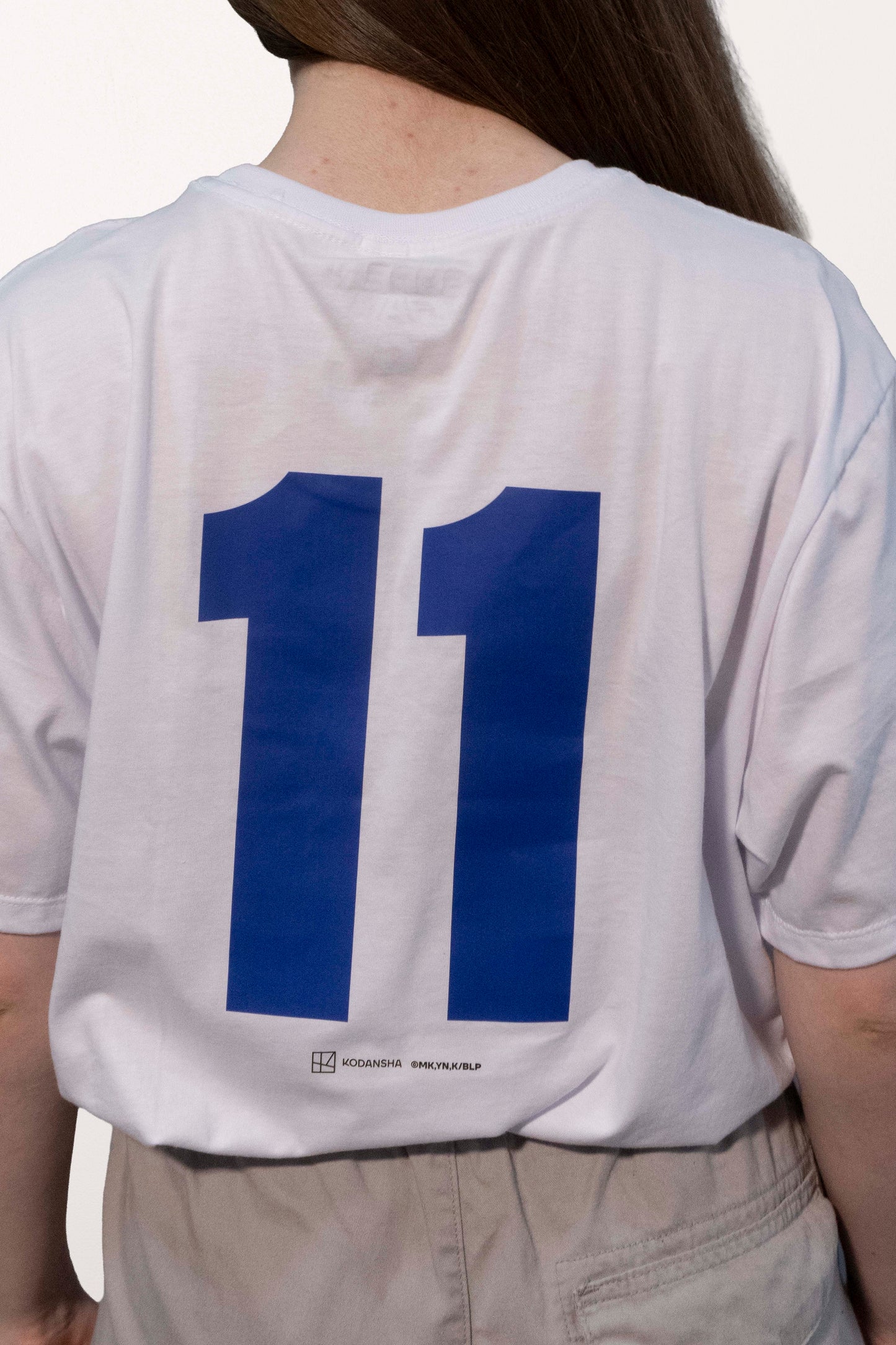 Camiseta Branca BLUE LOCK Número 11