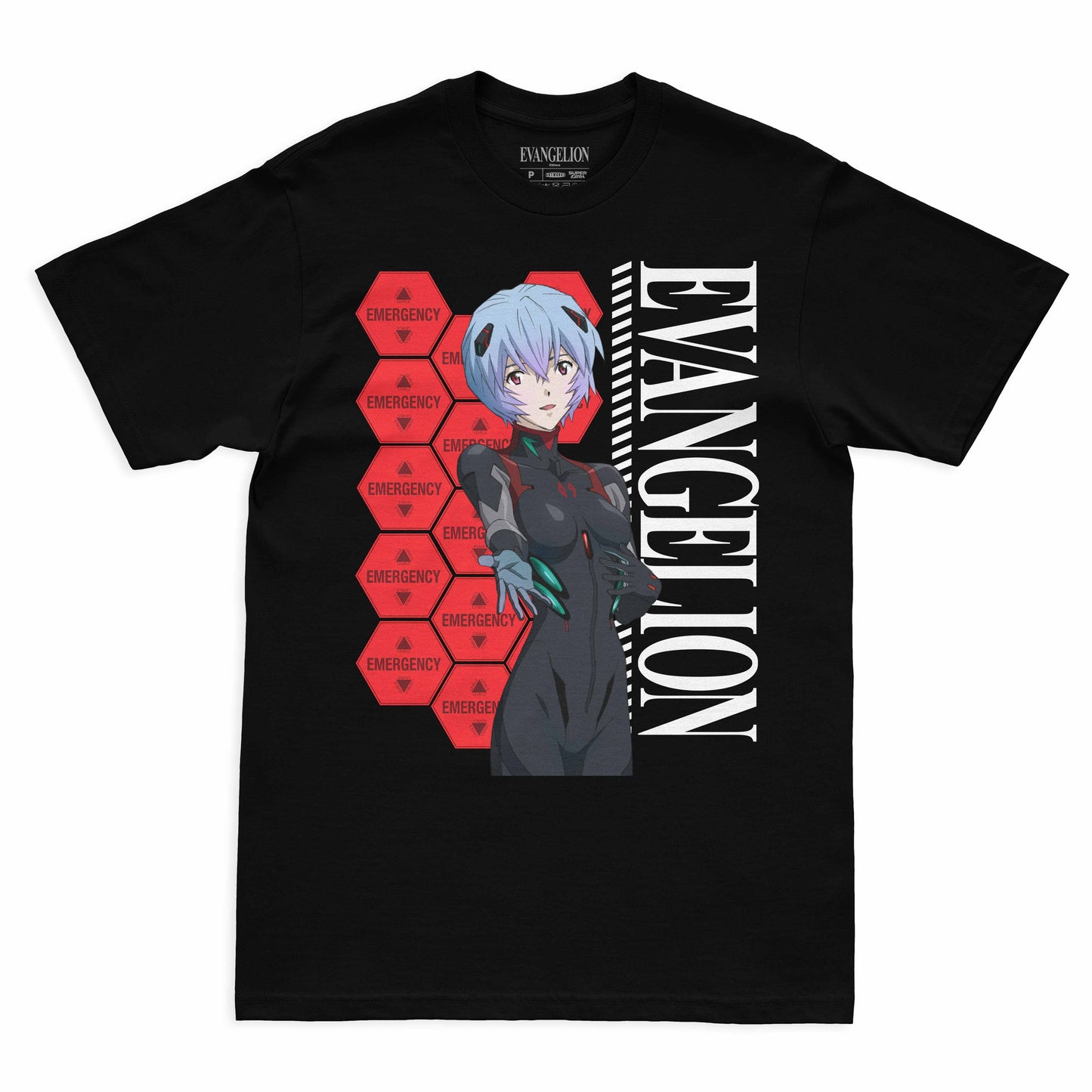 Camiseta Preta Evangelion 3.0+1.0 Piloto (Nome Provisório) Rei