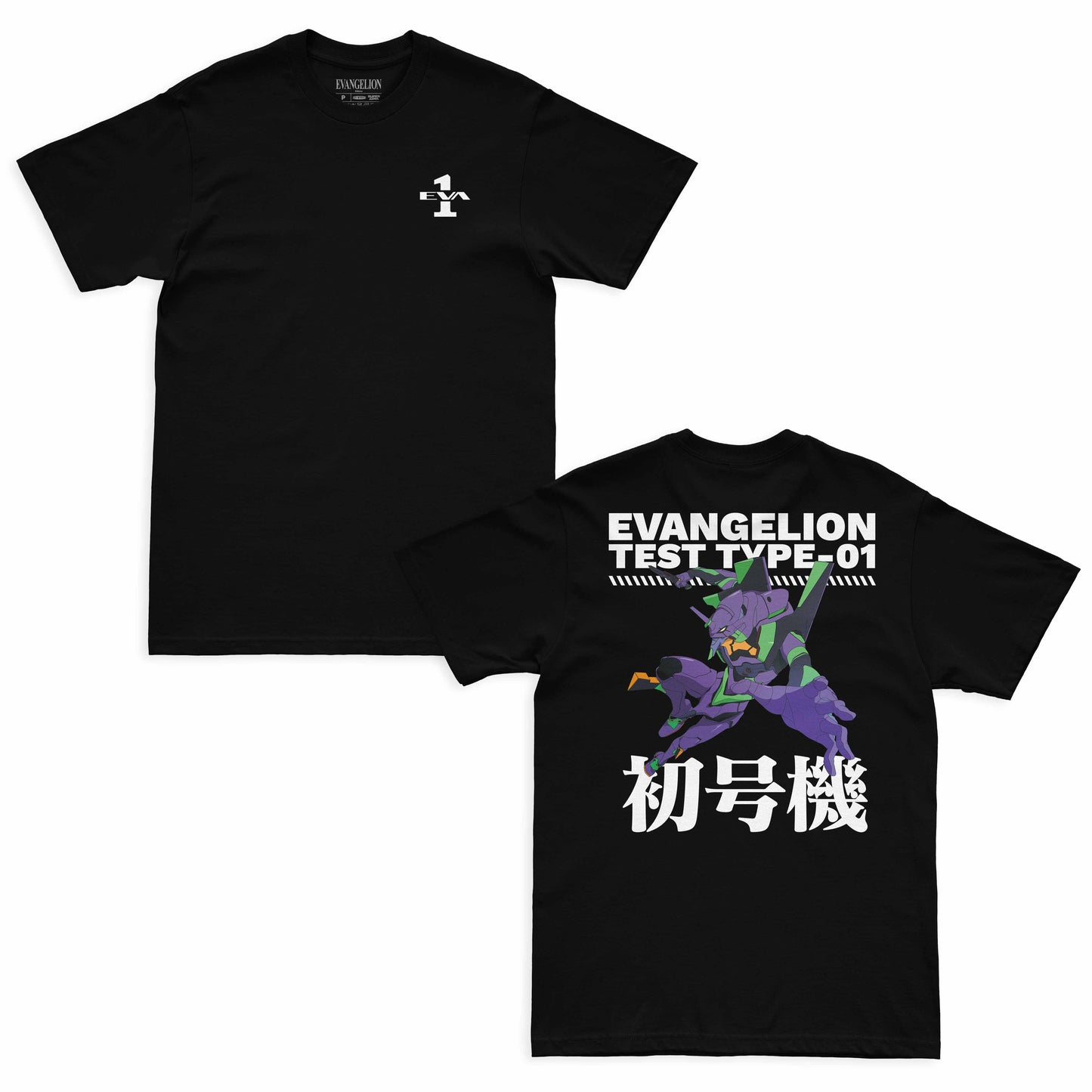 Camiseta Preta Evangelion 2.22 EVA-01