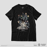 Camiseta Preta Attack on Titan Final Season Ataque à Marley
