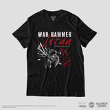Camiseta Preta Attack on Titan Final Season Titã Martelo de Guerra