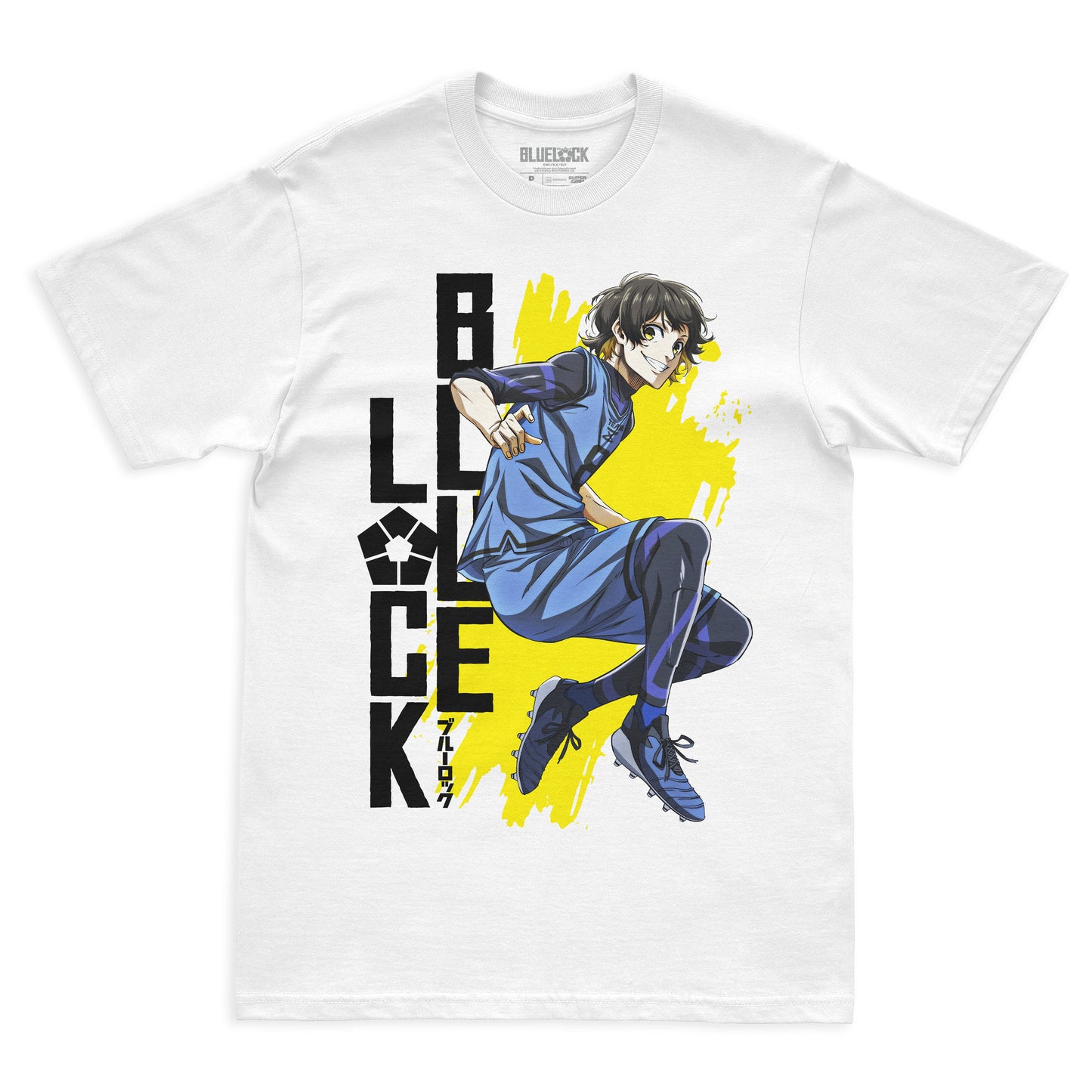 Camiseta Branca BLUE LOCK "Episódio Bachira"