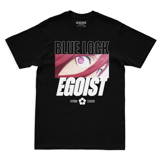 Camiseta Preta BLUE LOCK Chigiri "Egoísta"