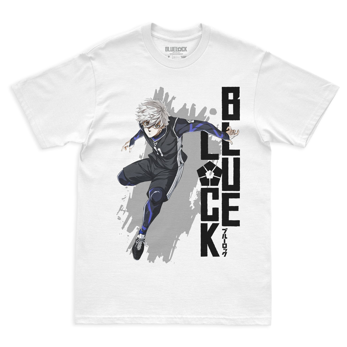 Camiseta Branca BLUE LOCK "Episódio Nagi"