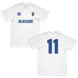 Camiseta Branca BLUE LOCK Número 11
