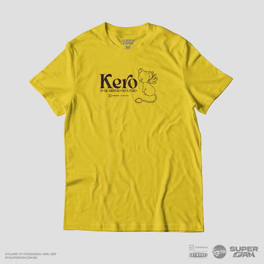 Camiseta Amarela Cardcaptor Sakura Kero, O Guardião do Livro