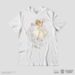 Camiseta Branca Cardcaptor Sakura Traje de Batalha Sakura "Alada"