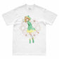 Camiseta Branca Cardcaptor Sakura Traje de Batalha Sakura "Sapo"