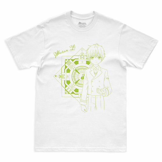 Camiseta Branca Cardcaptor Sakura Compasso Shoran
