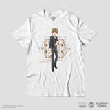 Camiseta Branca Cardcaptor Sakura Uniforme Shoran "Escola Tomoeda"