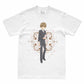 Camiseta Branca Cardcaptor Sakura Uniforme Shoran "Escola Tomoeda"