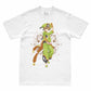 Camiseta Branca Cardcaptor Sakura Traje de Batalha Shoran "Clássico"