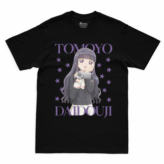 Camiseta Preta Cardcaptor Sakura Tomoyo Daidouji