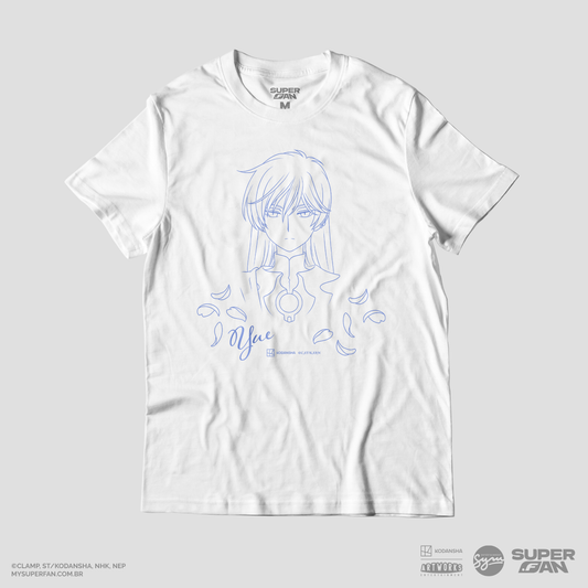 Camiseta Branca Cardcaptor Sakura Yue, O Guardião