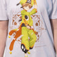 Camiseta Branca Cardcaptor Sakura Traje de Batalha Shoran "Clássico"