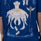 Camiseta Azul Cardcaptor Sakura Traje de Batalha Sakura "Vestido Aquarelado"