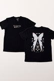 Camiseta Preta Cardcaptor Sakura Carta "Voo" Aquarelada