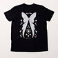 Camiseta Preta Cardcaptor Sakura Carta "Voo" Aquarelada