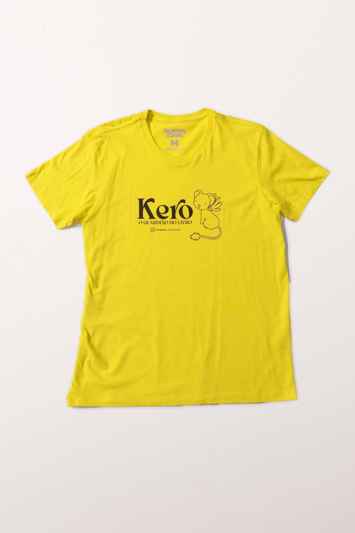 Camiseta Amarela Cardcaptor Sakura Kero, O Guardião do Livro