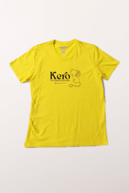 Camiseta Amarela Cardcaptor Sakura Kero, O Guardião do Livro