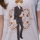 Camiseta Branca Cardcaptor Sakura Uniforme Shoran "Escola Tomoeda"