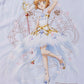 Camiseta Branca Cardcaptor Sakura Traje de Batalha Sakura "Vestido"