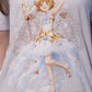 Camiseta Branca Cardcaptor Sakura Traje de Batalha Sakura "Vestido"