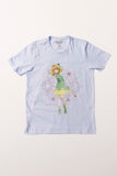 Camiseta Branca Cardcaptor Sakura Traje de Batalha Sakura "Sapo"