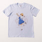 Camiseta Branca Cardcaptor Sakura Traje de Batalha Sakura "Asas"