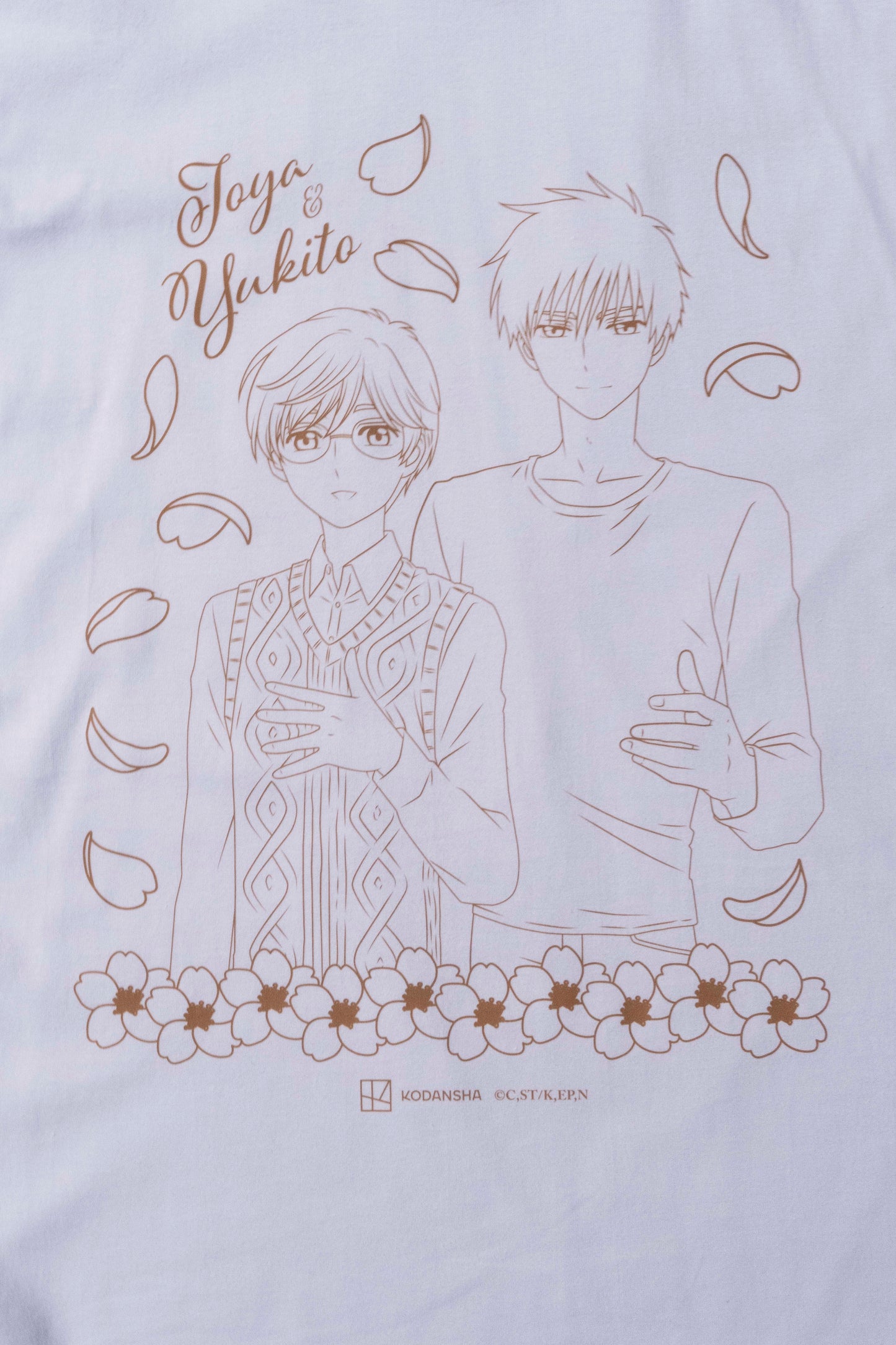 Camiseta Branca Cardcaptor Sakura Toya & Yukito