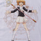 Camiseta Branca Cardcaptor Sakura Uniforme Sakura "Capturando Carta"