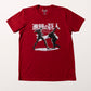 Camiseta Vermelha Attack on Titan Duelo de Titãs