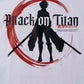 Camiseta Branca Attack on Titan Eren Shinzou wo Sasageyo