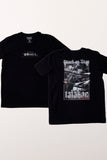 Camiseta Preta Attack on Titan Levi Tatakae