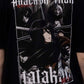 Camiseta Preta Attack on Titan Mikasa Tatakae