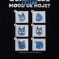 Camiseta Preta FAIRY TAIL Happy "Mood do Dia"