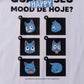 Camiseta Branca FAIRY TAIL Happy "Mood do Dia"