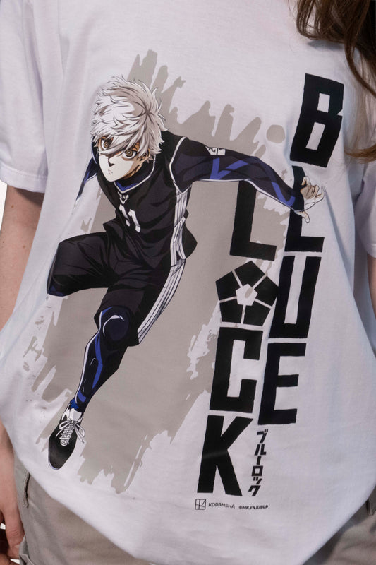 Camiseta Branca BLUE LOCK "Episódio Nagi"