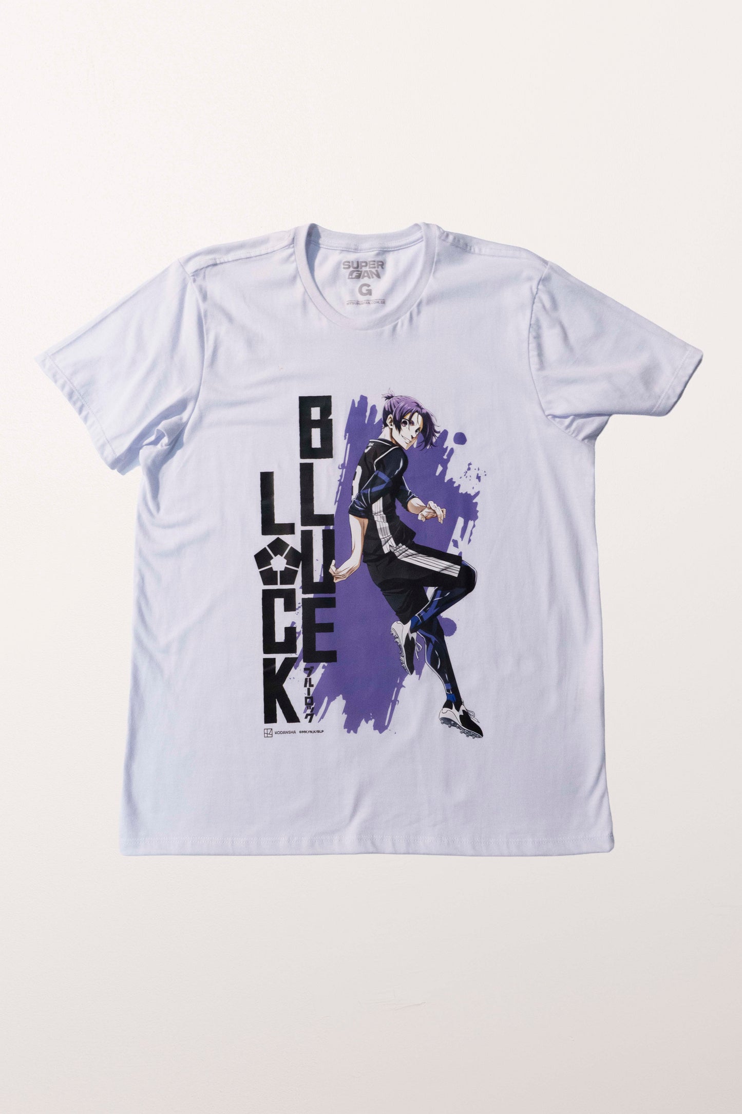 Camiseta Branca BLUE LOCK "Episódio Reo"