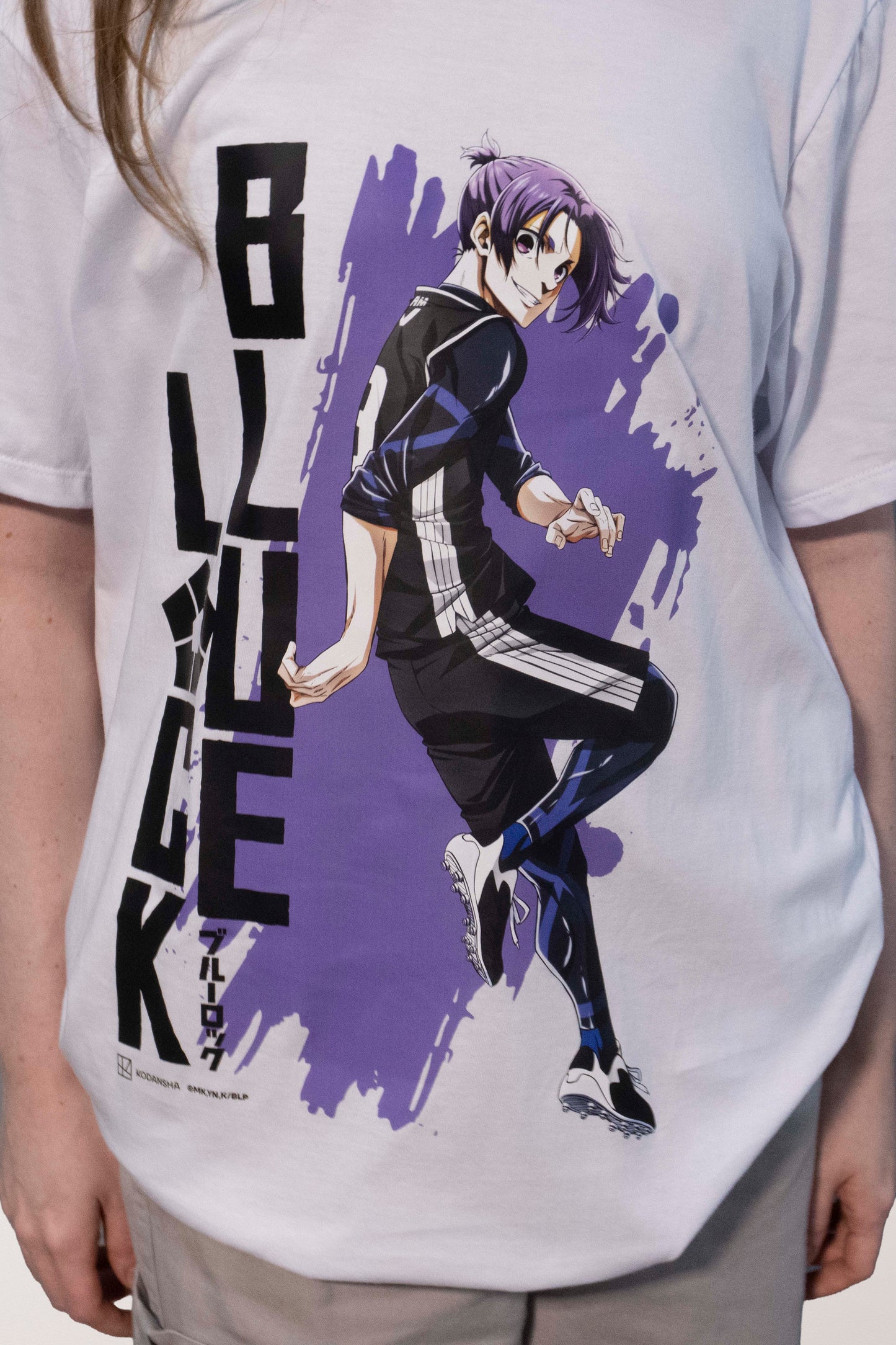 Camiseta Branca BLUE LOCK "Episódio Reo"
