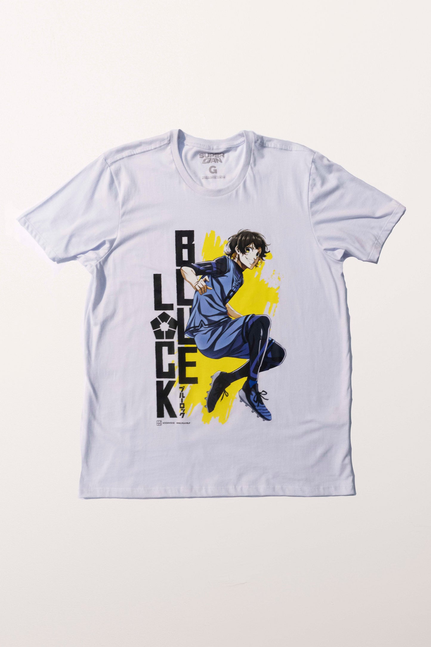 Camiseta Branca BLUE LOCK "Episódio Bachira"