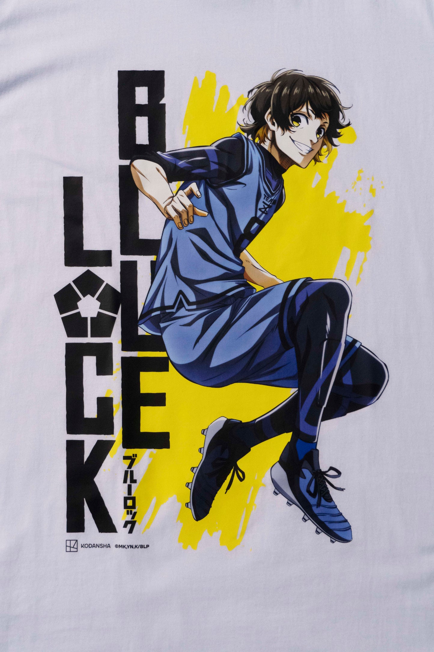 Camiseta Branca BLUE LOCK "Episódio Bachira"