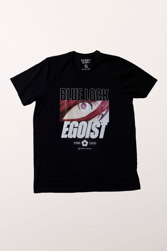 Camiseta Preta BLUE LOCK Chigiri "Egoísta"