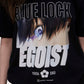 Camiseta Preta BLUE LOCK Isagi "Egoísta"