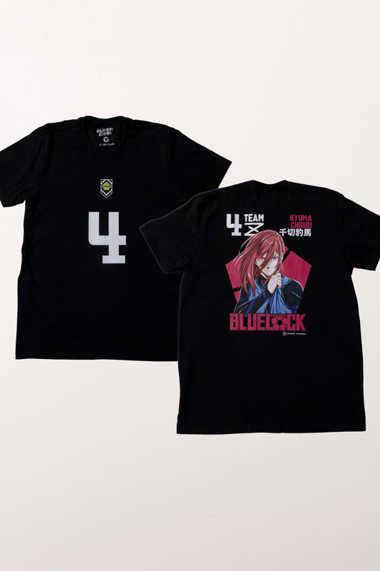 Camiseta Preta BLUE LOCK Chigiri "Time Z"