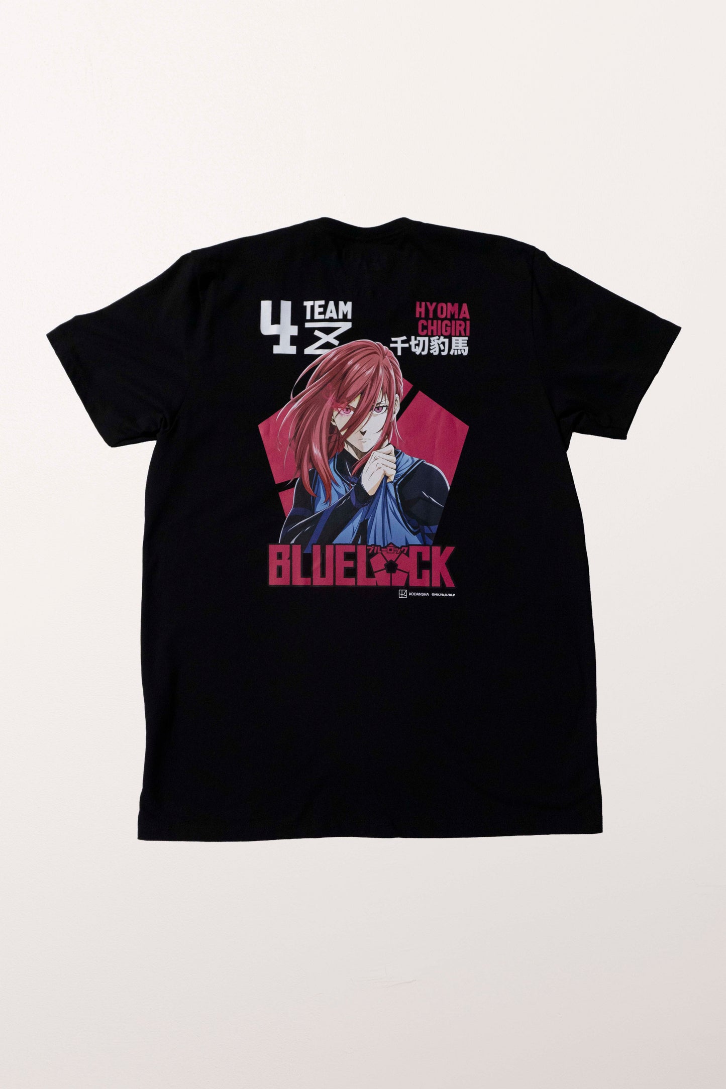 Camiseta Preta BLUE LOCK Chigiri "Time Z"