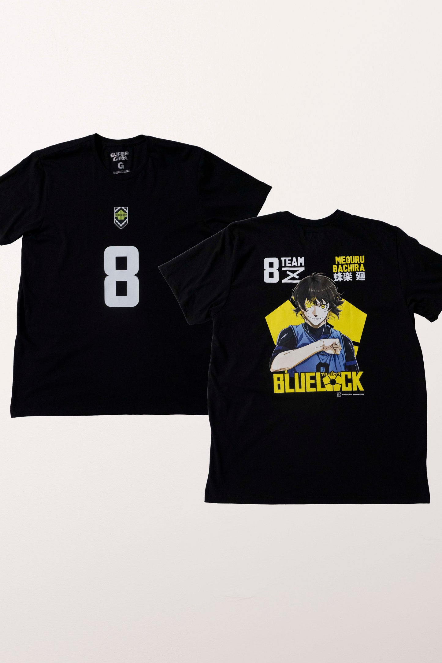 Camiseta Preta BLUE LOCK Bachira "Time Z"