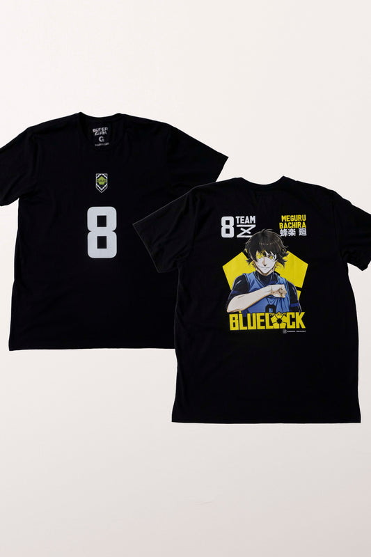 Camiseta Preta BLUE LOCK Bachira "Time Z"